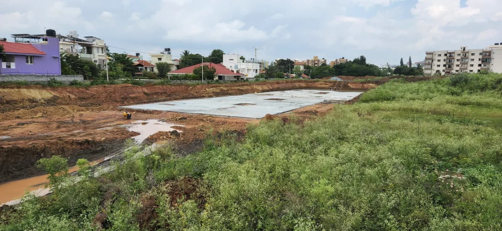 Jeevans Octave: Site photo filed with Karnataka RERA