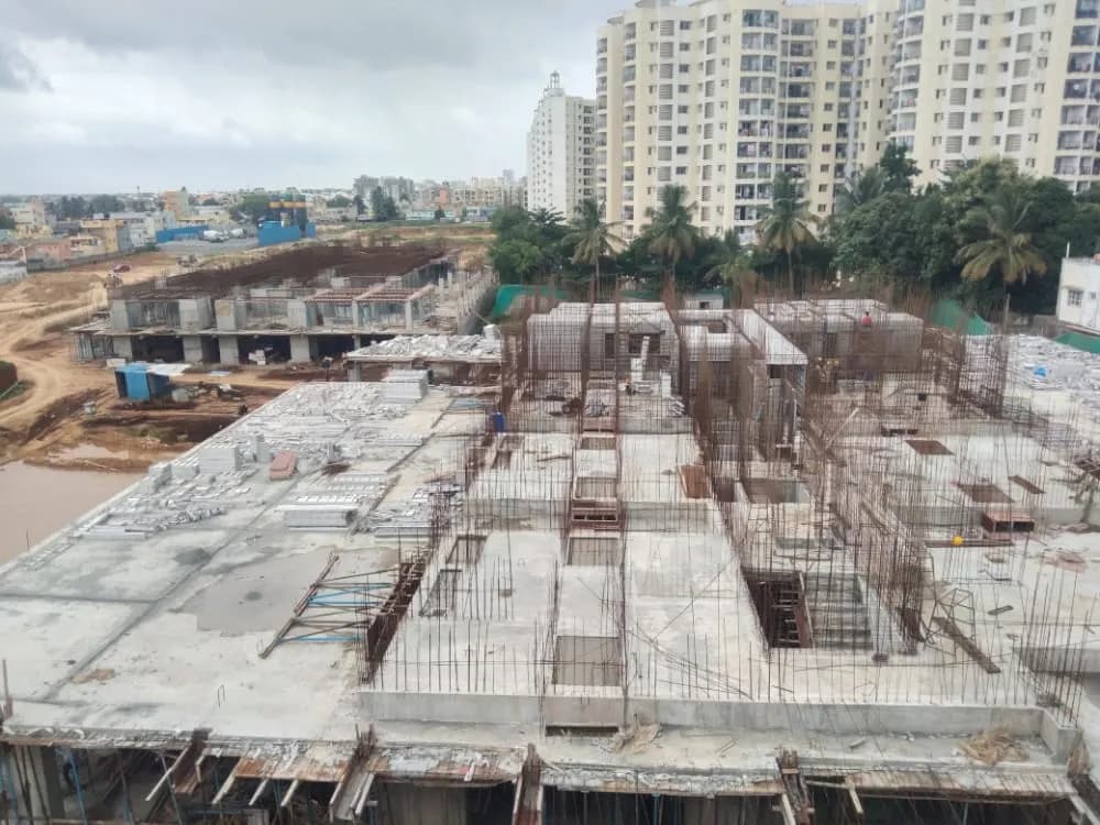 Pavani Mirabilia: Site photo filed with Karnataka RERA