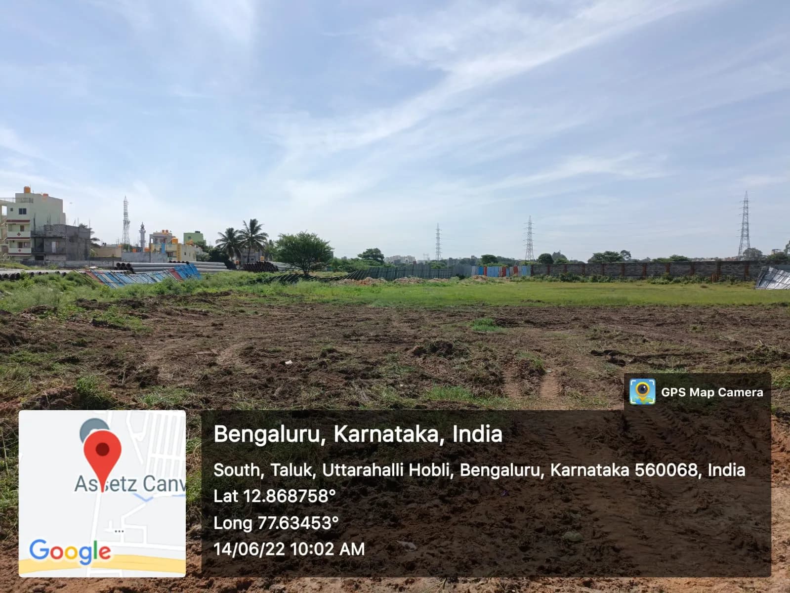 DS Max Senate: Site photo filed with Karnataka RERA