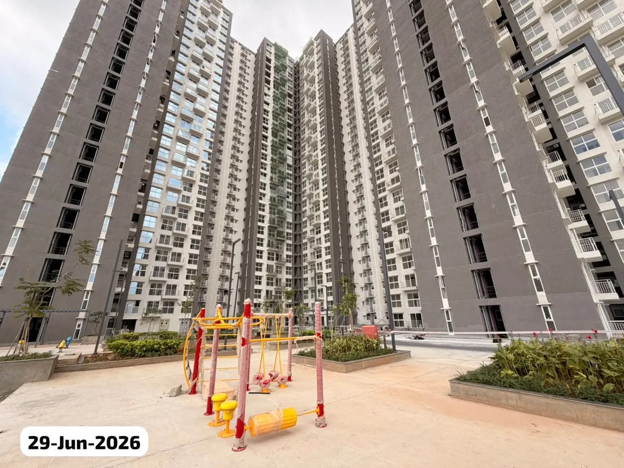 Godrej Ananda Phase 2: Site photo filed with Karnataka RERA