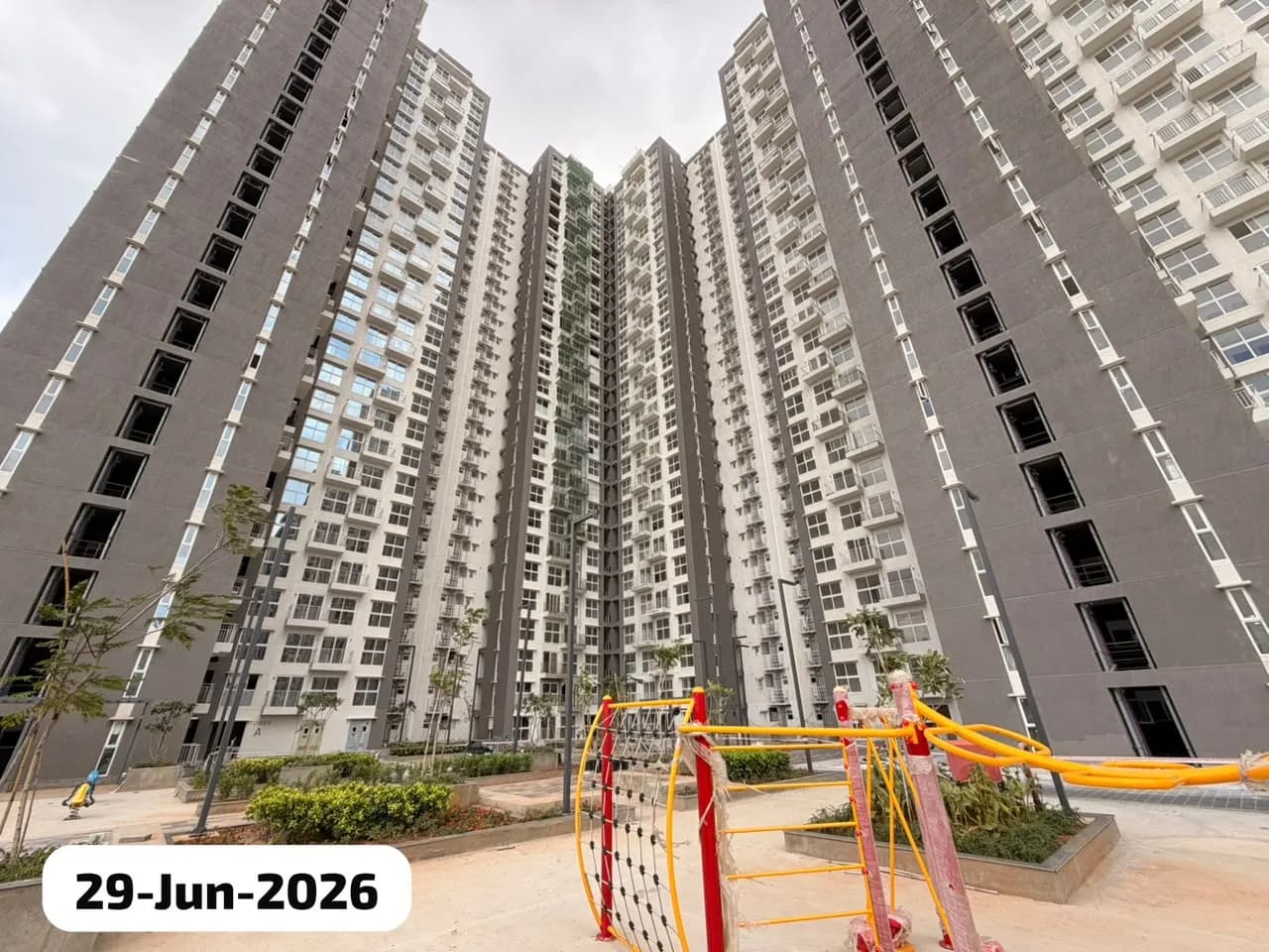 Godrej Ananda Phase 2: Site photo filed with Karnataka RERA