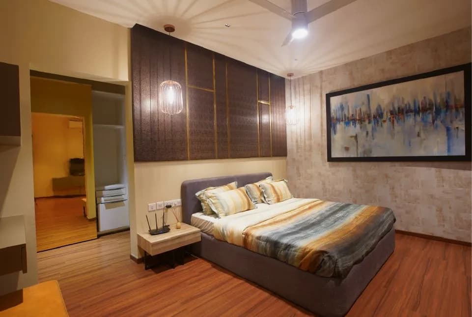 Purva Zenium 2: Interior design - bedroom area (artist’s impression)