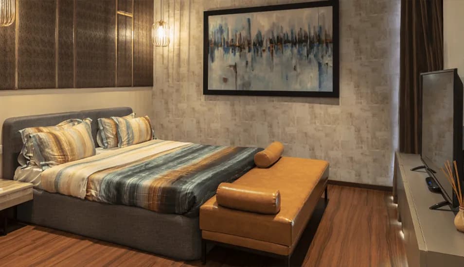 Purva Zenium 2 floor plan: 2 BHK floor plan