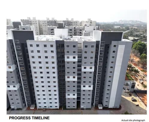 Purva Zenium 2: Site photo filed with Karnataka RERA