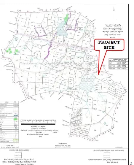 The Grand Strand Address: Village Map Demarcation.png (filed with Karnataka RERA)