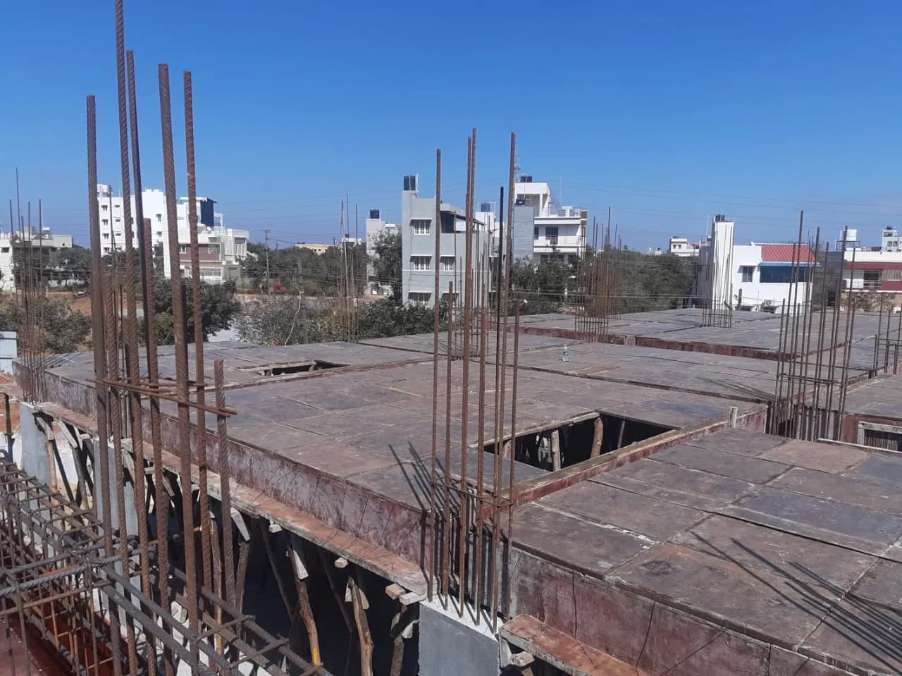 SKR Gardens: Site photo filed with Karnataka RERA