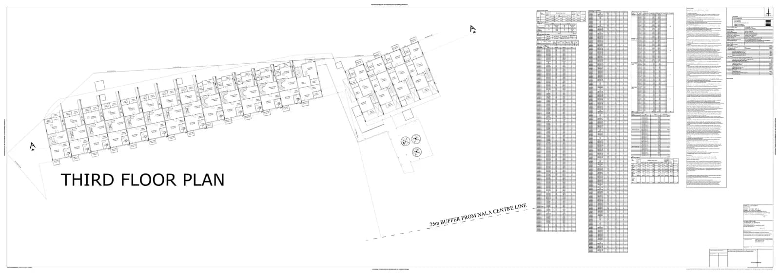 Gravity Aranya: 1 Third Floor Plan (filed with Karnataka RERA)