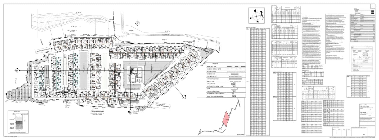 Casagrand Hazen: Ground Floor Plan.pdf (filed with Karnataka RERA)