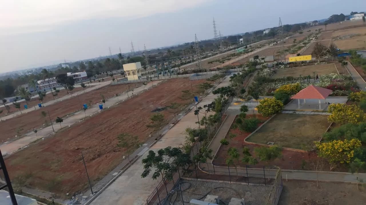Shriram Pristine Estates: Site photo filed with Karnataka RERA