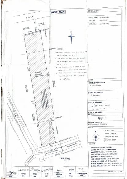 Greenfinch Meadows: Single Layout Plan (filed with Karnataka RERA)