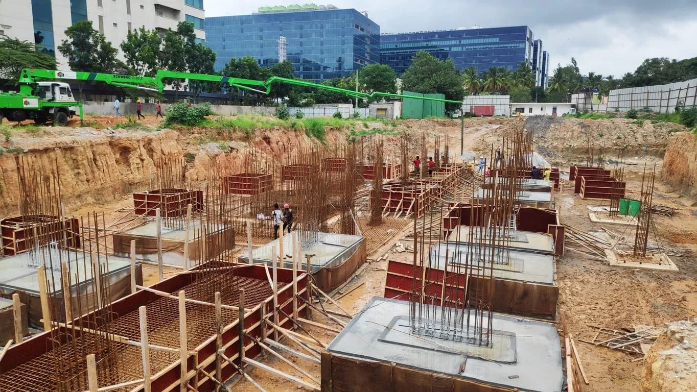 Greenfinch Meadows: Site photo filed with Karnataka RERA