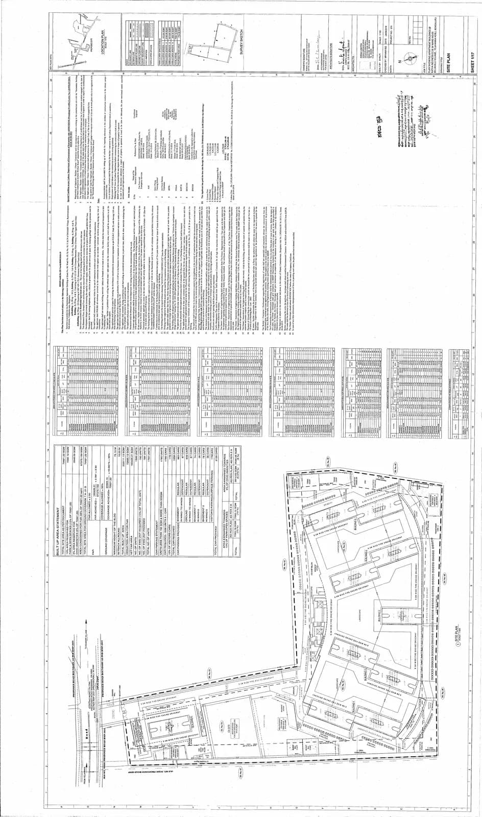 Sobha Dream Gardens: DG Approved plans c.pdf, page 1 (filed with Karnataka RERA)