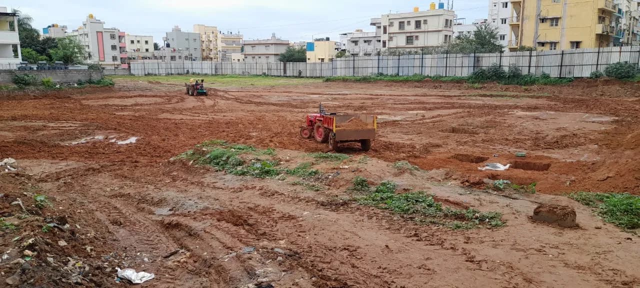 Ark Oak Tree: Site photo filed with Karnataka RERA