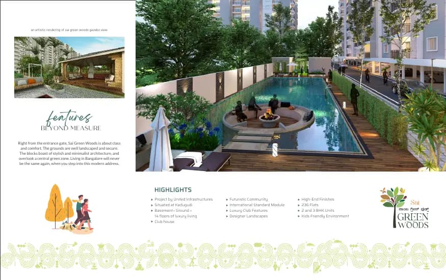 Sai Green Woods: Brochure, page 4 (filed with Karnataka RERA)