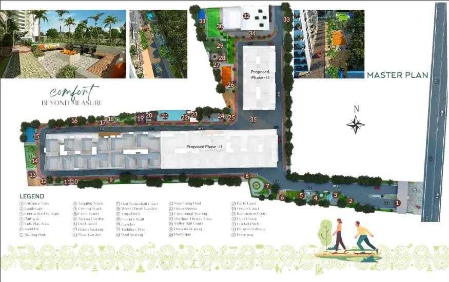 Sai Green Woods: Brochure, page 6 (filed with Karnataka RERA)