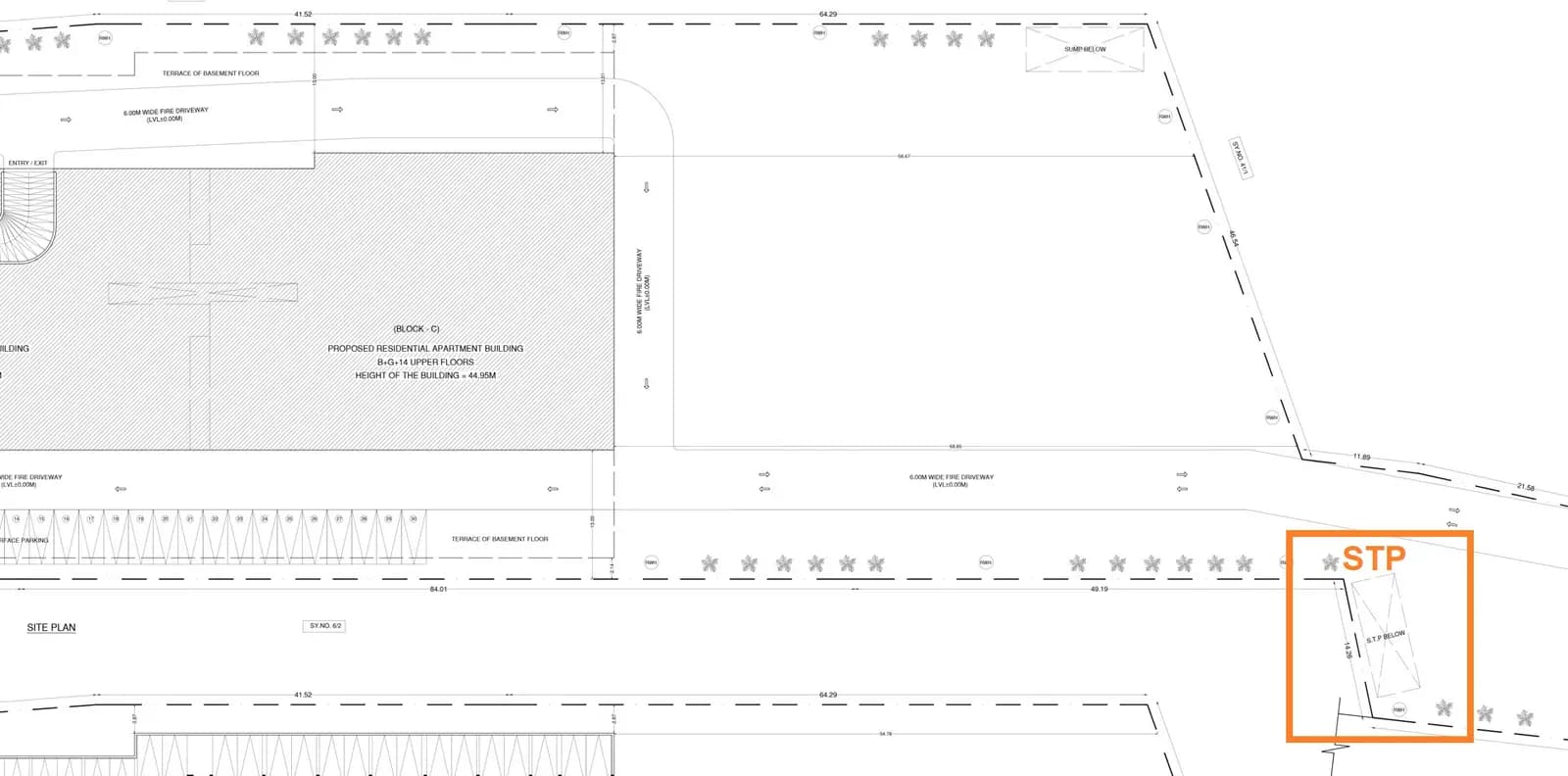 Sai Green Woods: STP MARKING IN APPROVED PLAN.jpg (filed with Karnataka RERA)