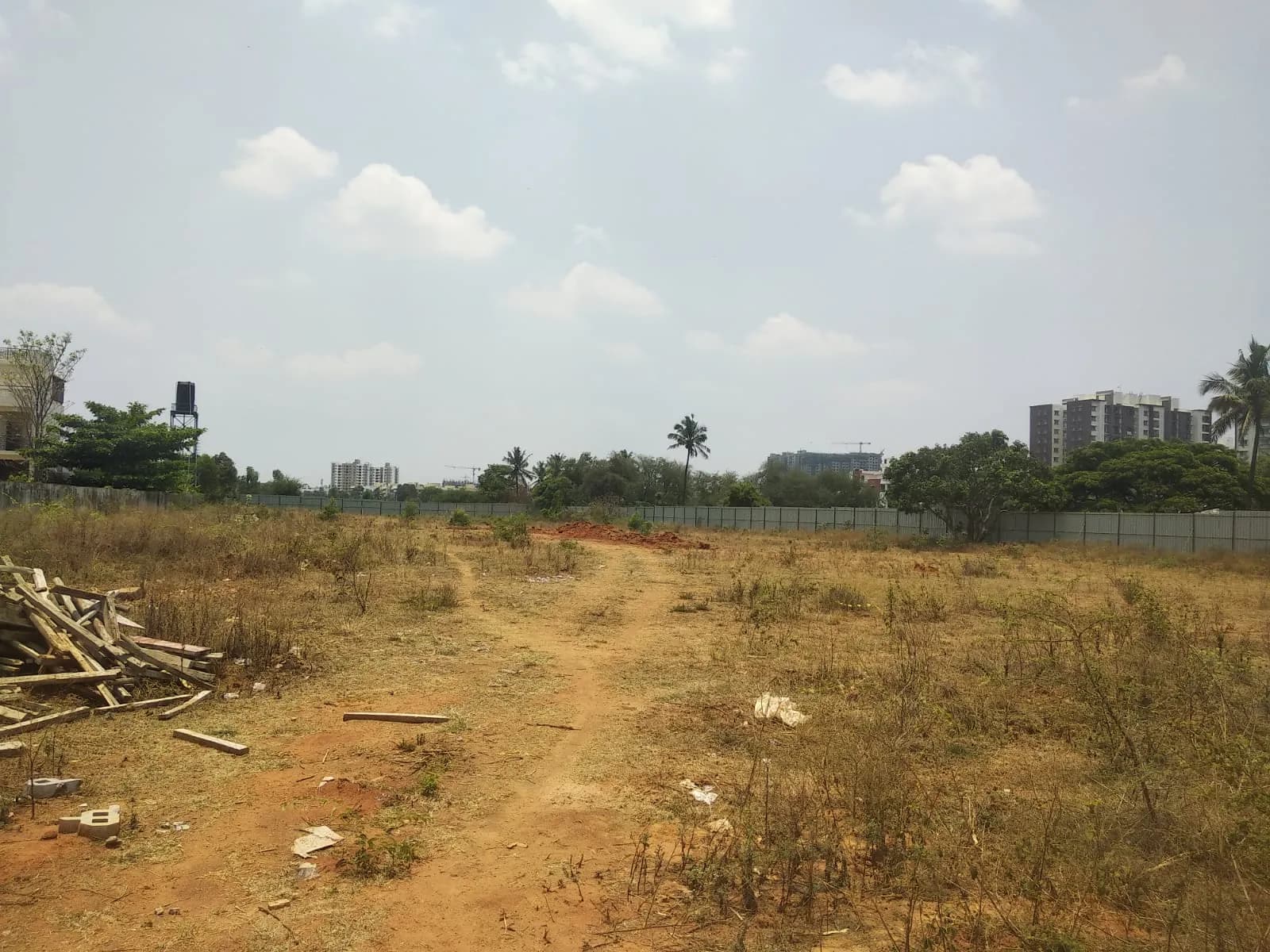 Sai Green Woods: Site photo filed with Karnataka RERA