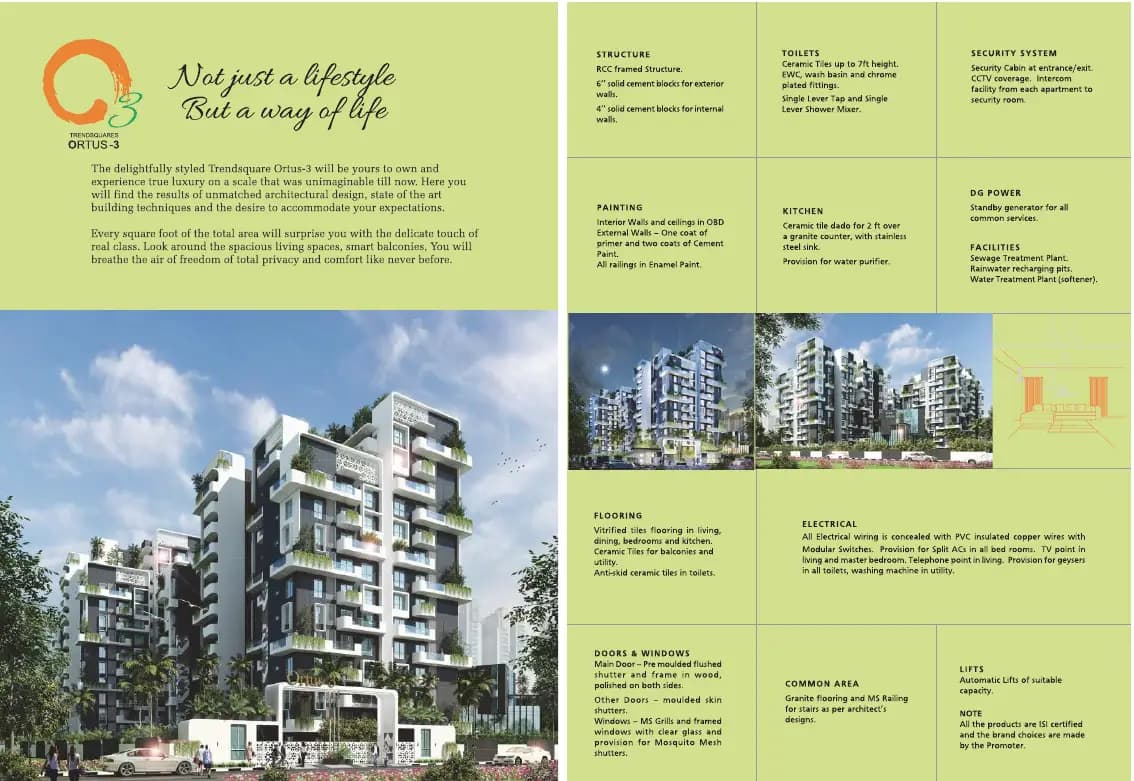Trendsquares Ortus III: Brochure, page 5 (filed with Karnataka RERA)