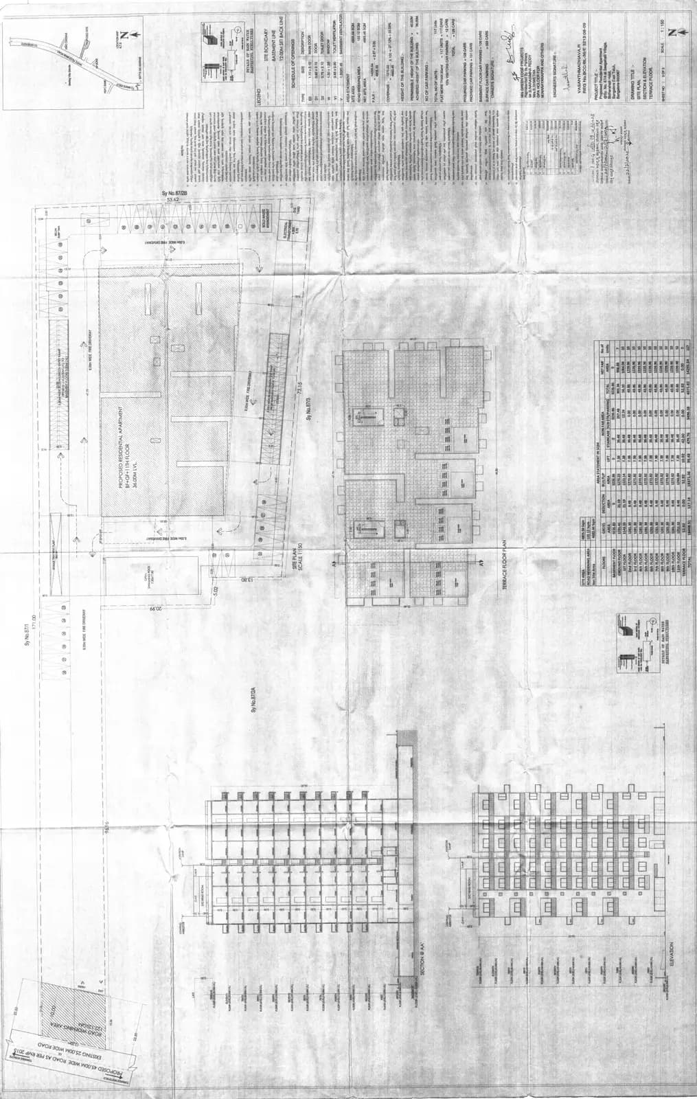 Green Edge Casero: Approved Layout Plan (filed with Karnataka RERA)