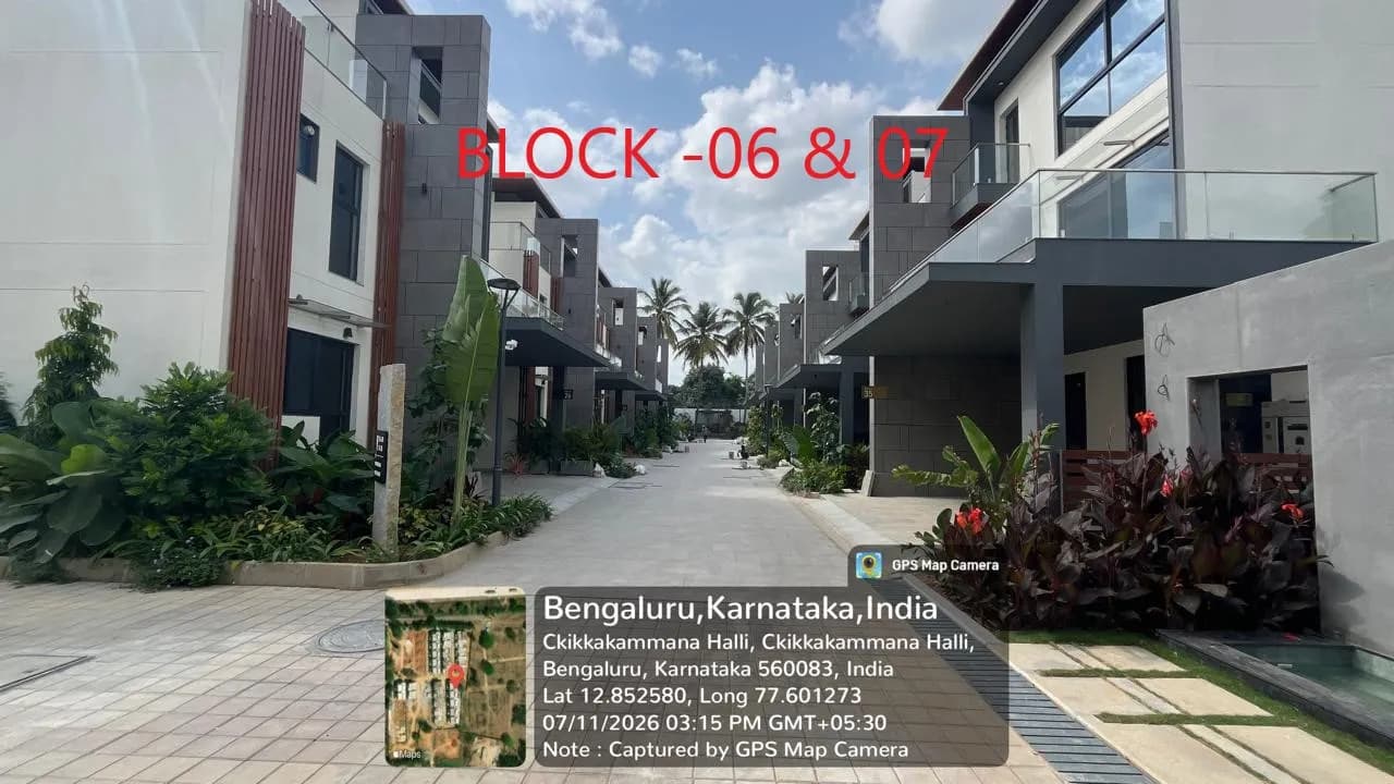 Raj Viviente: Site photo filed with Karnataka RERA