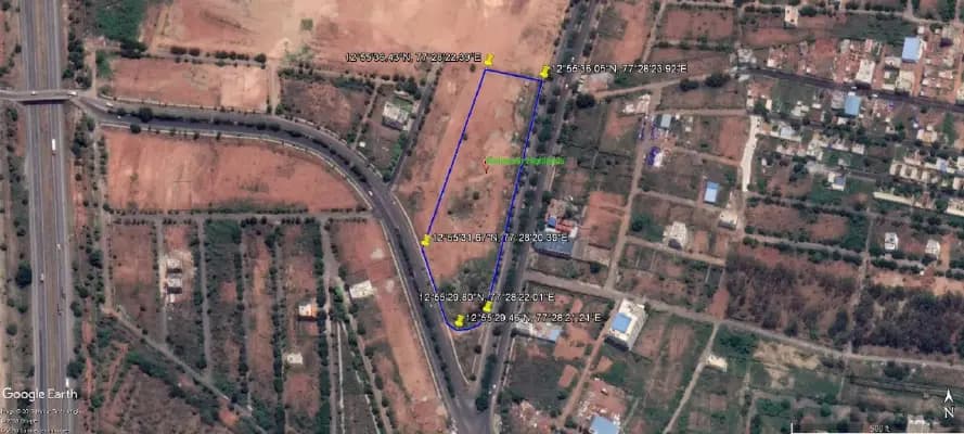 Mahaveer Highlands: Location and Demarcation.pdf (filed with Karnataka RERA)