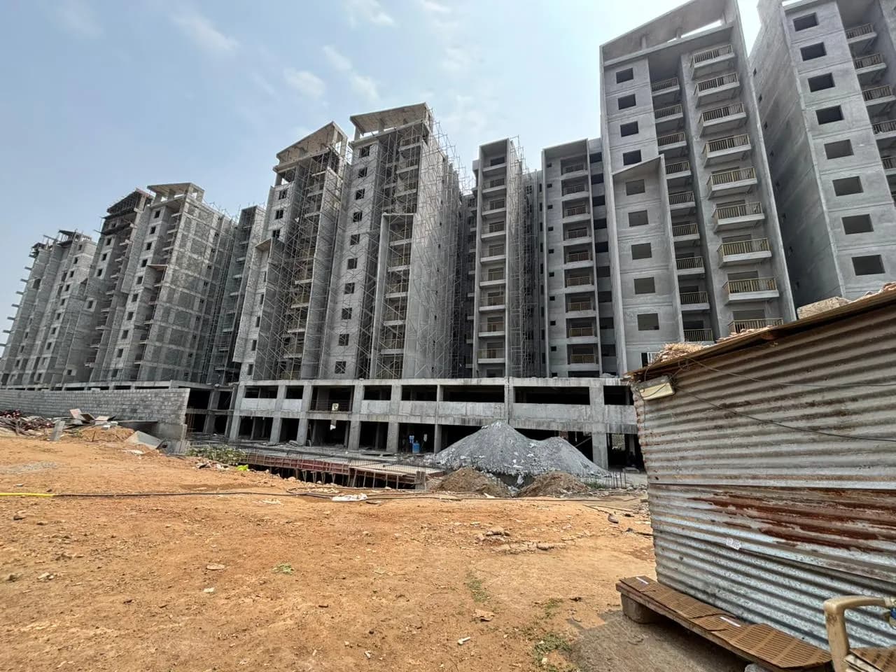 Mahaveer Highlands: Site photo filed with Karnataka RERA