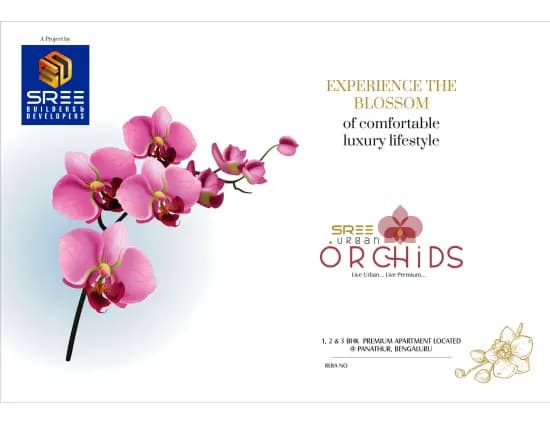 Sree Urban Orchids: Brochure, page 1 (filed with Karnataka RERA)