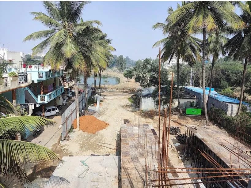 Sree Urban Orchids: Site photo filed with Karnataka RERA