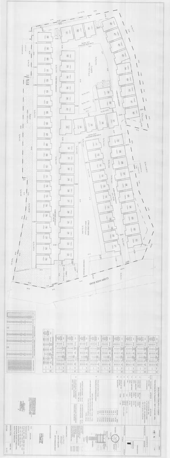 Mitta Orrin: Approved Building/Plotting Plan (filed with Karnataka RERA)