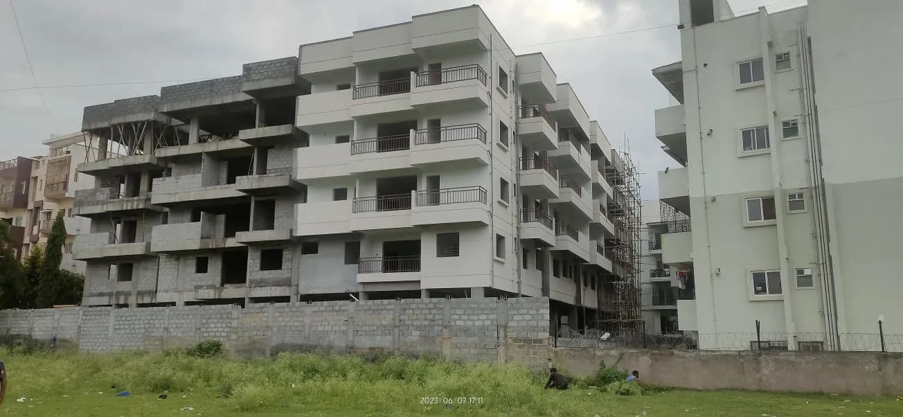 Signifa Sapphire: Site photo filed with Karnataka RERA
