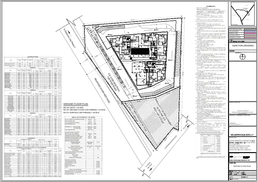Inspira Tropical Garden: GROUND FLOOR PLAN (2) (filed with Karnataka RERA)