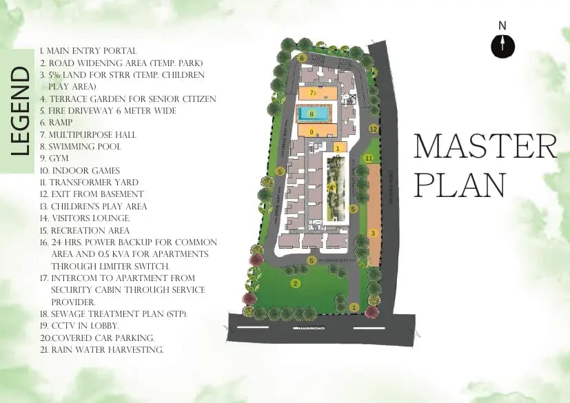 Sowparnika Olivia Nest: Brochure, page 4 (filed with Karnataka RERA)