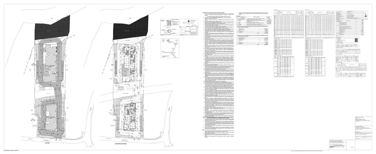 High Life Towers: Approved Building Plan, page 1 (filed with Karnataka RERA)