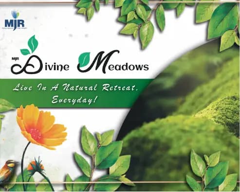 Divine Meadows: Brochure, page 1 (filed with Karnataka RERA)