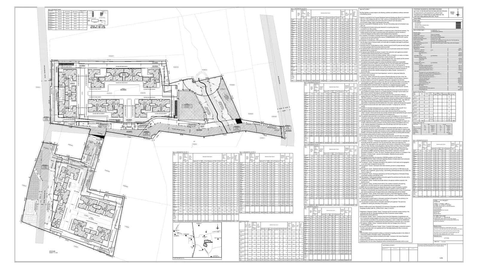 SOBHA Neopolis: Approved Layout Plan (filed with Karnataka RERA)