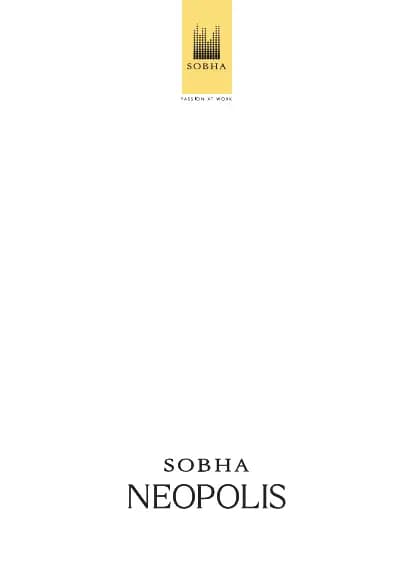 SOBHA Neopolis: Brochure, page 1 (filed with Karnataka RERA)