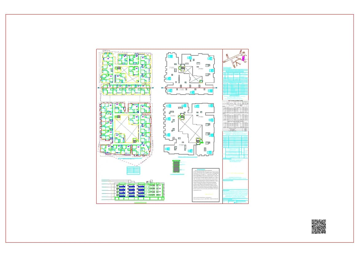 Riqueza Siri: Approved Building/Plotting Plan, page 1 (filed with Karnataka RERA)