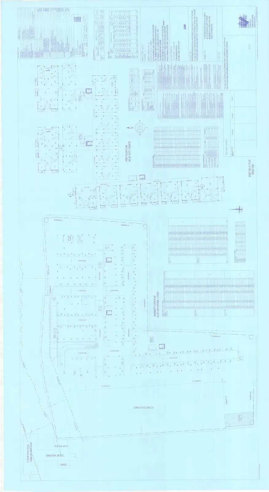 Subha Esperanza: Approved Layout Plan (filed with Karnataka RERA)