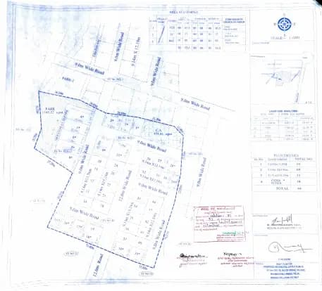 Sai Lakshmi Layout: Approved Building/Plotting Plan (filed with Karnataka RERA)