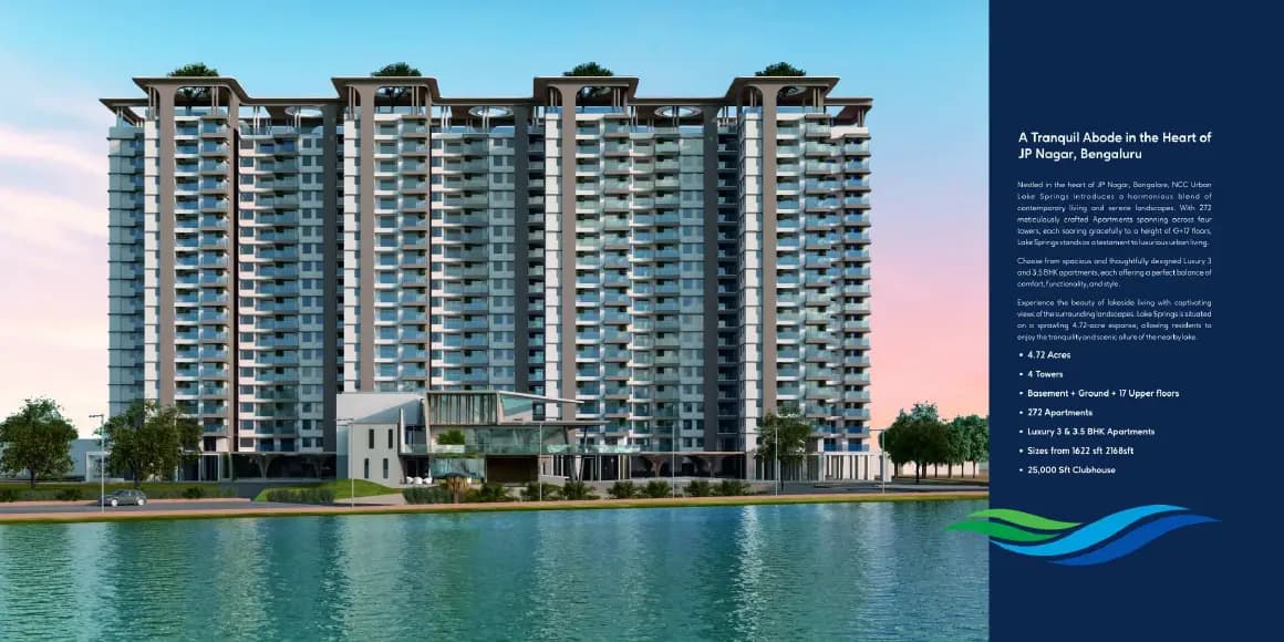 NCC Urban Lake Springs: Brochure, page 3 (filed with Karnataka RERA)