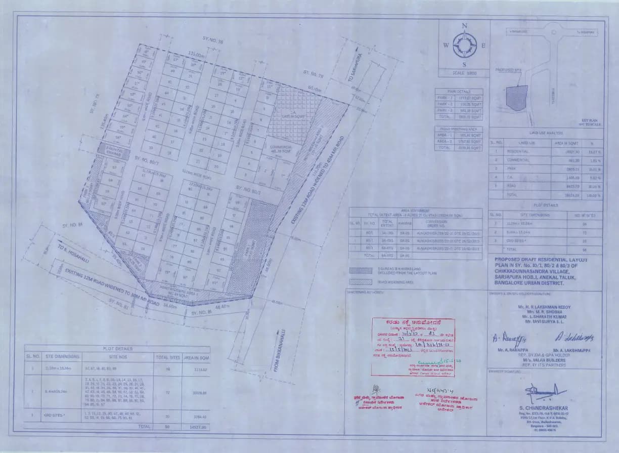 Urban Retreat: RESIDENTIAL LAYOUT PLAN (filed with Karnataka RERA)