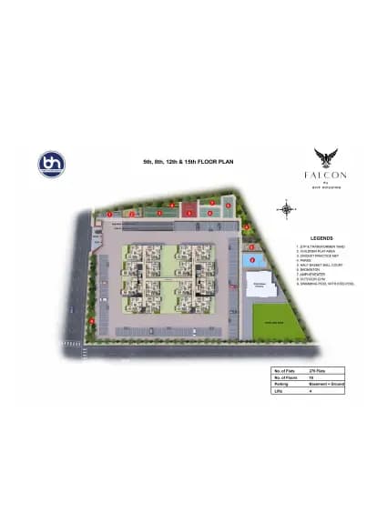 Falcon By BHP: Brochure, page 3 (filed with Karnataka RERA)