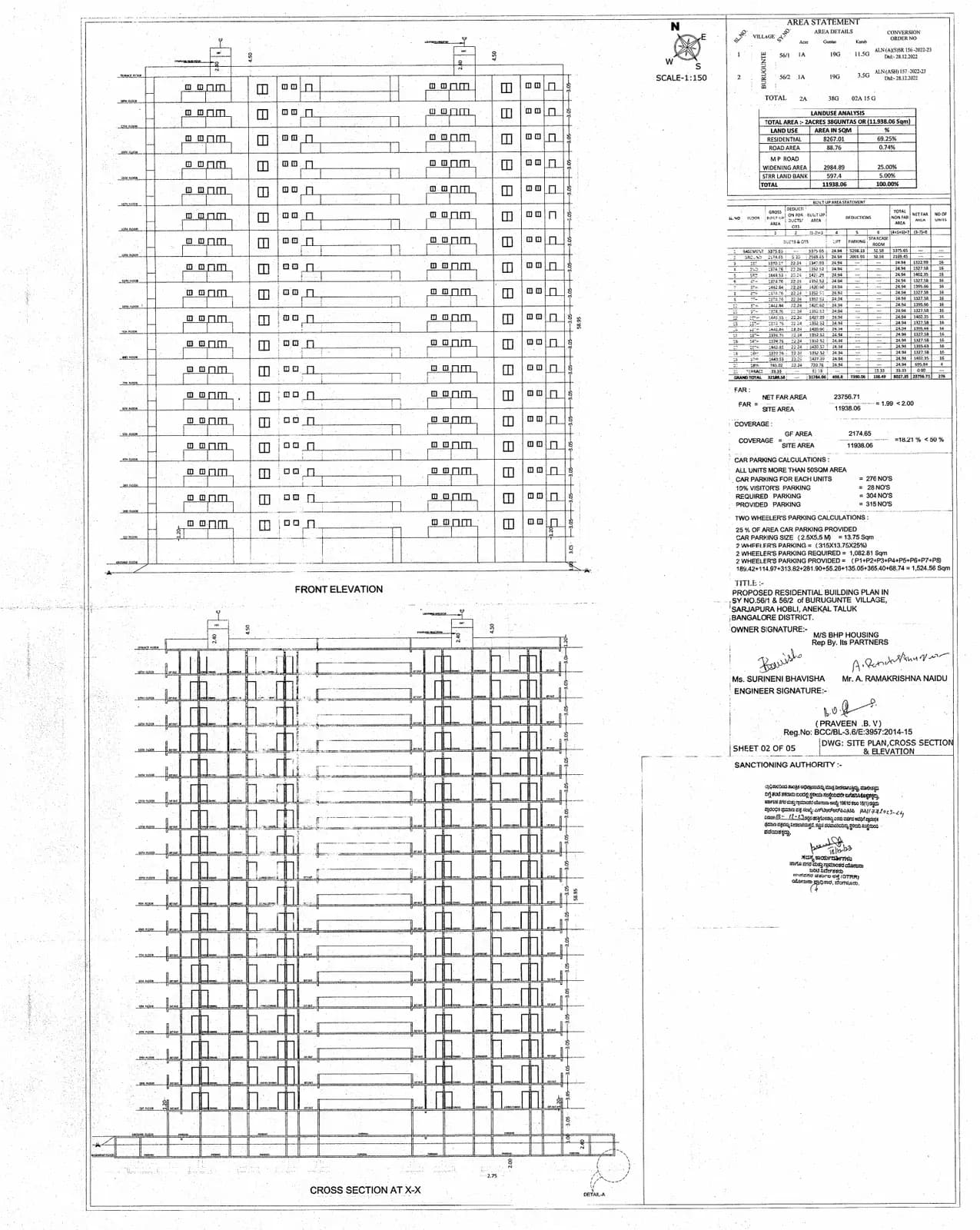Falcon By BHP: ELEVATION_compressed.pdf (filed with Karnataka RERA)