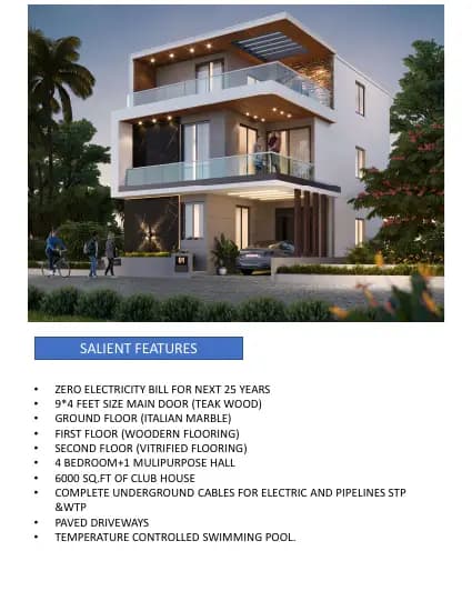 Nyra Sunterra: Brochure, page 1 (filed with Karnataka RERA)
