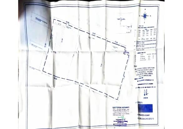 Nyra Sunterra: Smedahalli single plot Layout plan (filed with Karnataka RERA)
