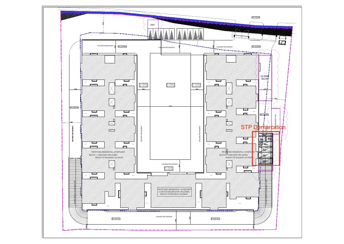 SB Urban Park: STP Demarcation.pdf (filed with Karnataka RERA)