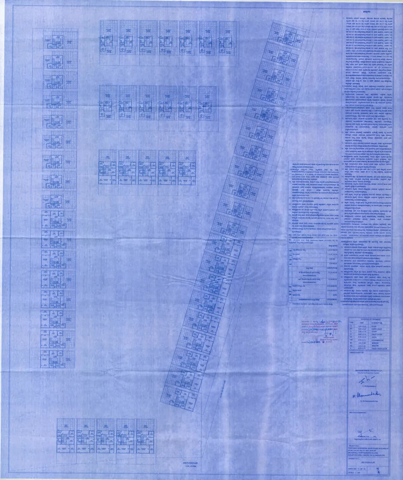 Disha Pursuit Of The Elements: 2nd Floor Plan.pdf (filed with Karnataka RERA)