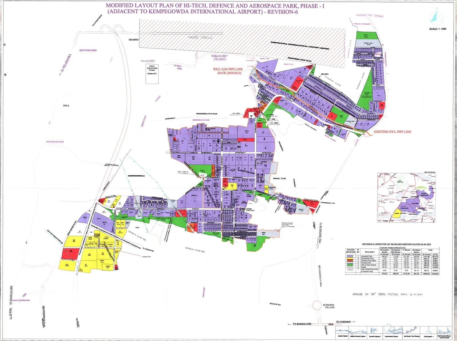Assetz Sora & Saki Phase 3: CDP Map Demarcation.pdf (filed with Karnataka RERA)