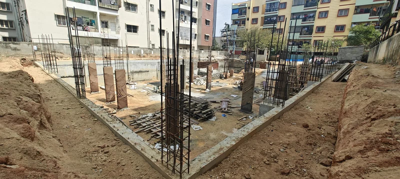 Aiekya: Site photo filed with Karnataka RERA