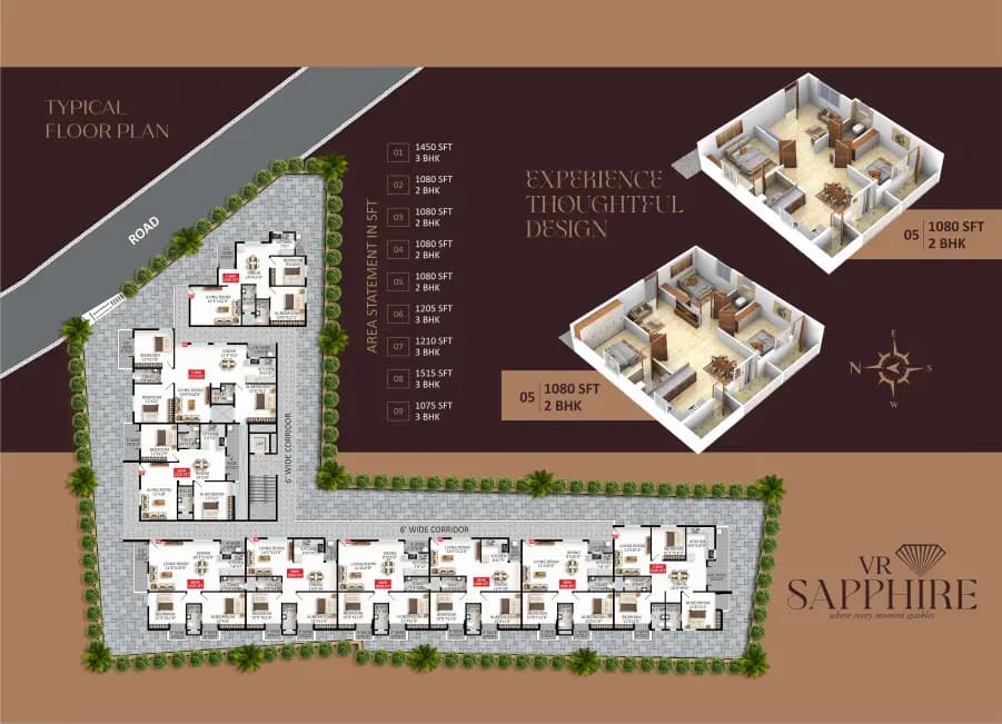 VR Sapphire: Brochure, page 3 (filed with Karnataka RERA)